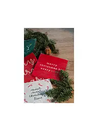 RAEDER | Servilletas de Navidad 25x25cm | Rojo