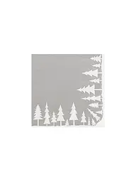 RAEDER | Servilletas navideñas de 33x33cm | Azul claro