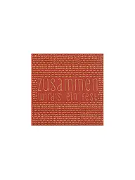 RAEDER | Servilletas navideñas de 33x33cm | Naranja