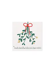 RAEDER | Servilletas navideñas de 33x33cm | Blanco