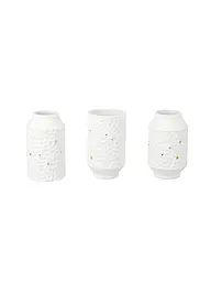 RAEDER | Set de minijarrones de 3 piezas Sternenbild Weiss | Blanco