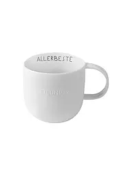 RAEDER | DINING Taza de desayuno Glücksbringer 300ml | Blanco