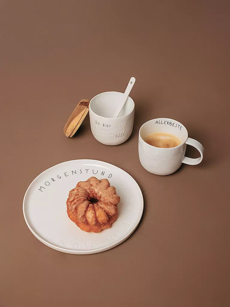 RAEDER | Taza 300ml BUENOS DÍAS Mejor Amiga | Blanco