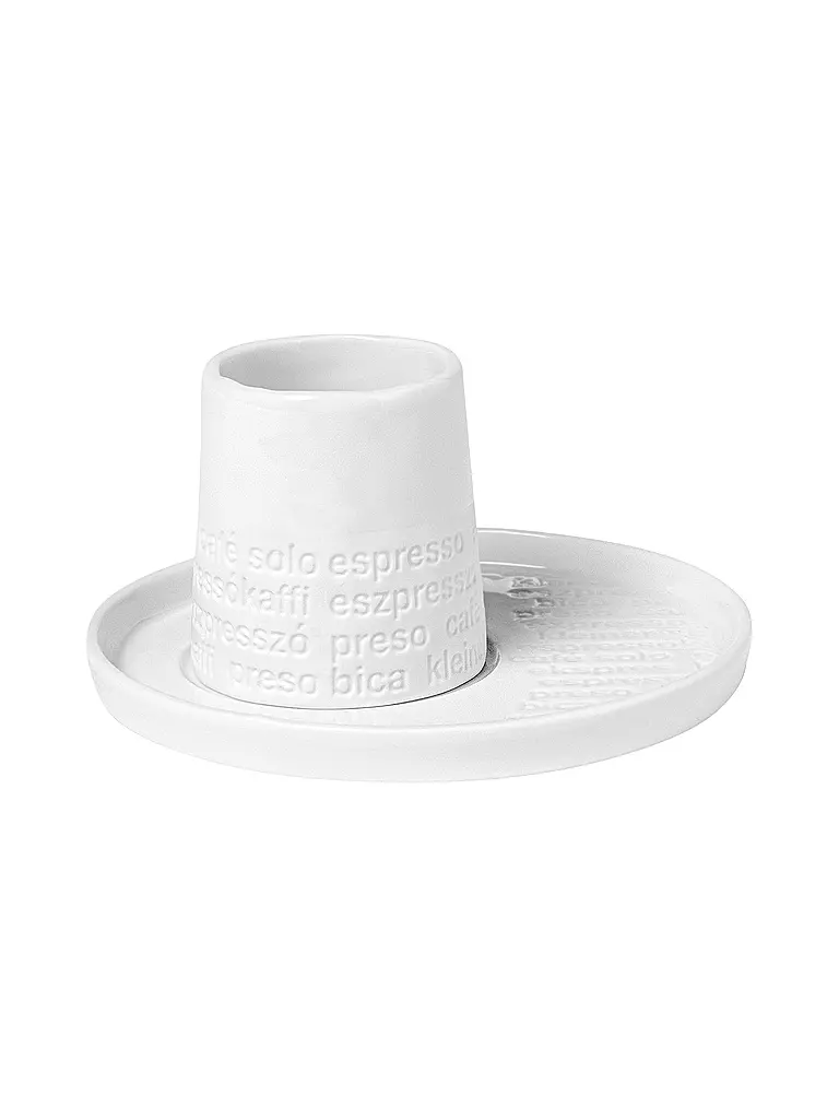 RAEDER | Taza de espresso RAUMPOESIE 60ml Desayuno | Blanco