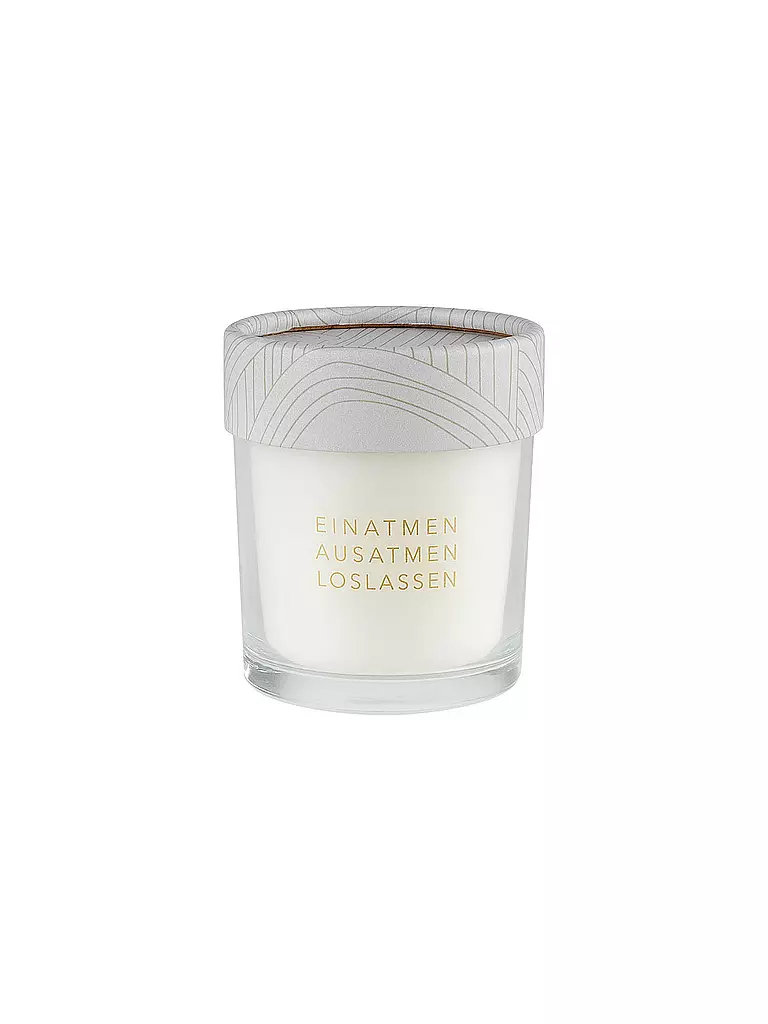 RAEDER | Vela perfumada ZEN SPIRIT 7,6cm Inhalar, Exhalar | Blanco
