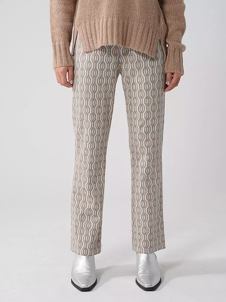 RAFFAELLO ROSSI | Hose Flared Fit 7/8 MACY | Crema