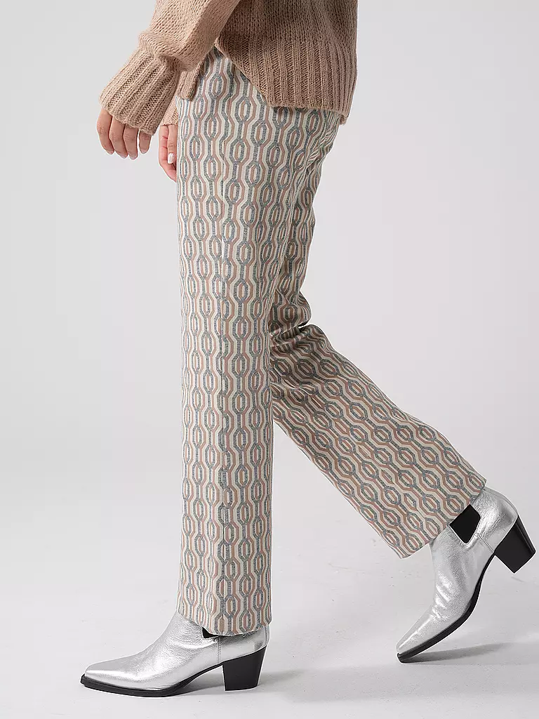 RAFFAELLO ROSSI | Hose Flared Fit 7/8 MACY | Crema