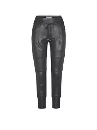 RAFFAELLO ROSSI | Hose in Lederoptik " Candy " | Negro