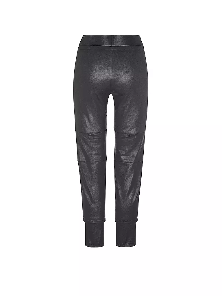 RAFFAELLO ROSSI | Hose in Lederoptik " Candy " | Negro
