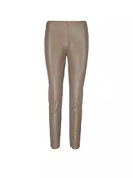 RAFFAELLO ROSSI | Hose in Lederoptik Skinny Fit RESA | Marrón