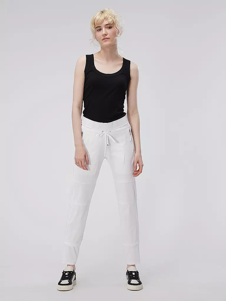 RAFFAELLO ROSSI | Pantalón de chándal corte Jogging CANDY | Blanco