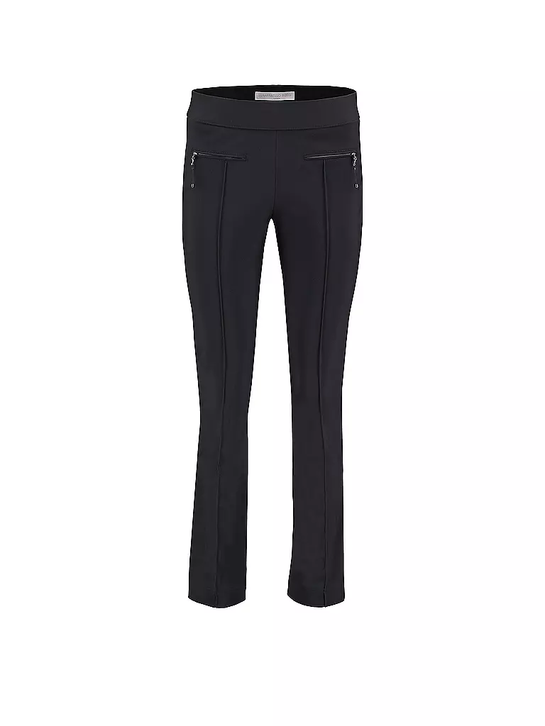 RAFFAELLO ROSSI | Pantalón Slim Fit OTTI | Negro