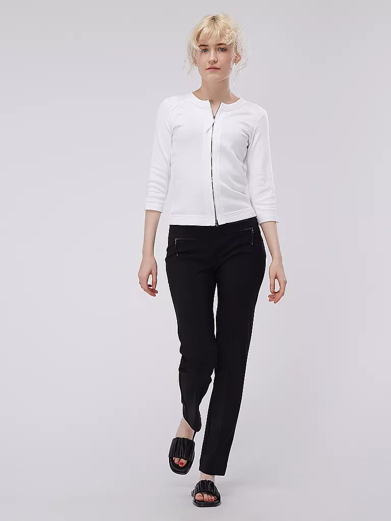 RAFFAELLO ROSSI | Pantalón Slim Fit OTTI | Negro
