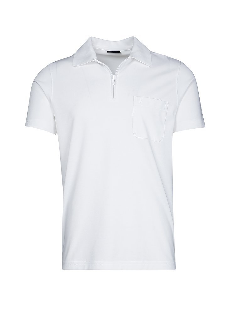 Ragman Poloshirt blanco L