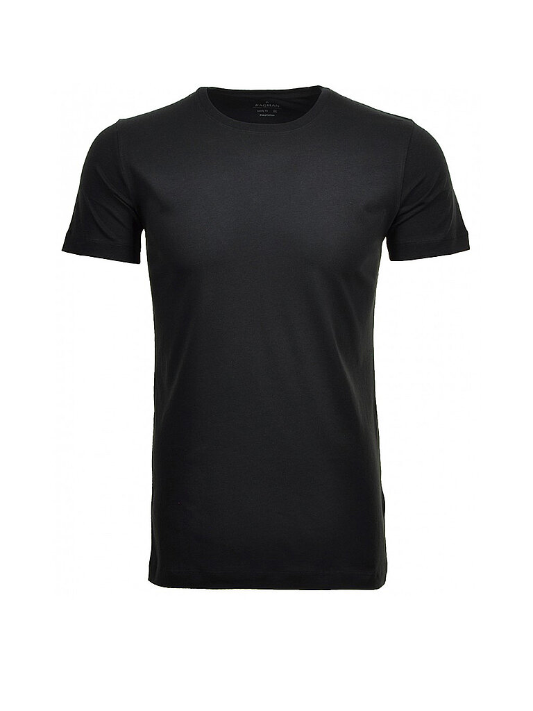 Camiseta Paquete de 2 negro XXL