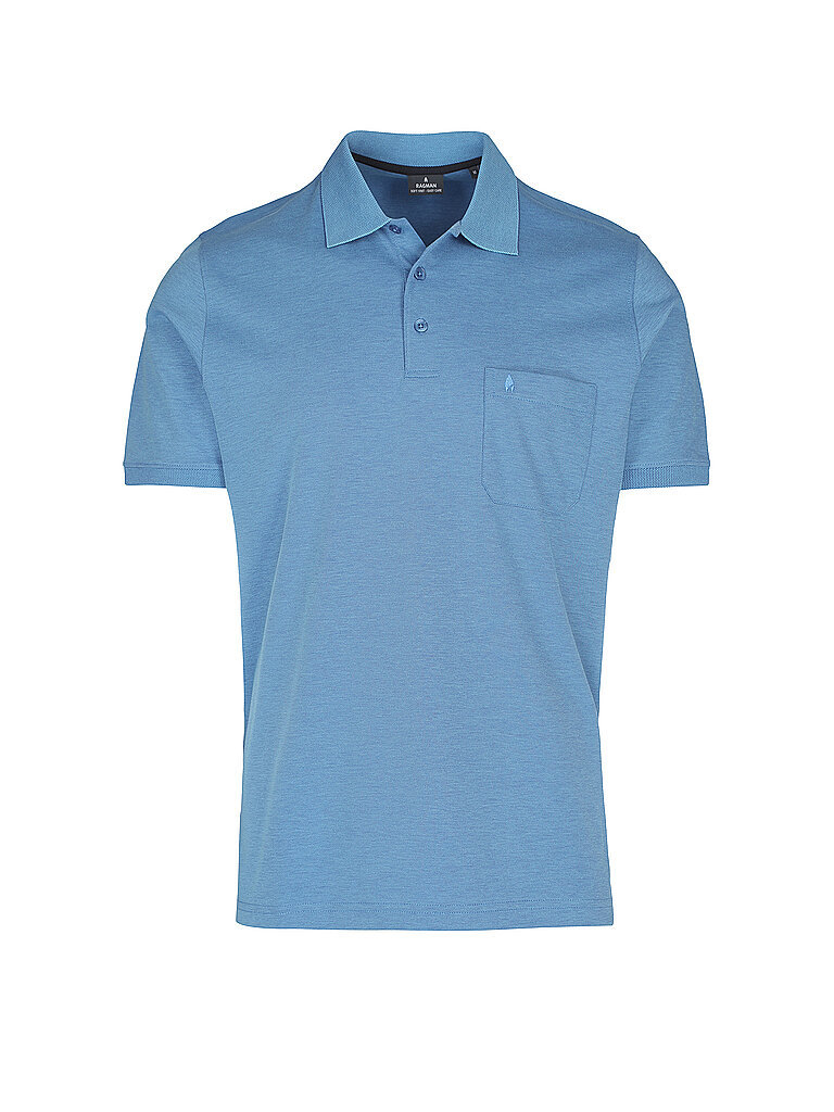 Ragman Polo azul XXXL