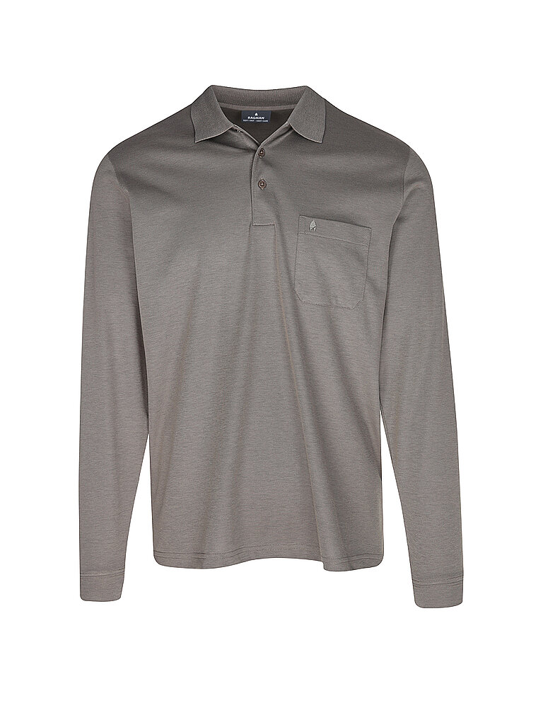 Ragman Polo marrón claro XXL