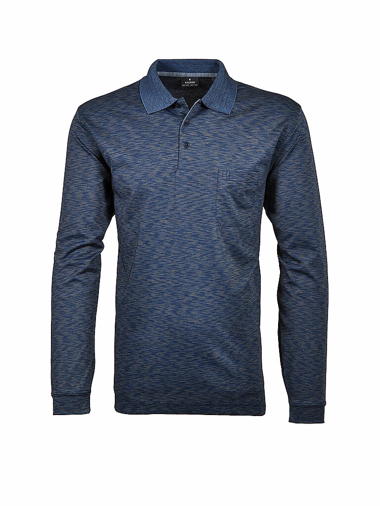 Ragman Poloshirt azul XL