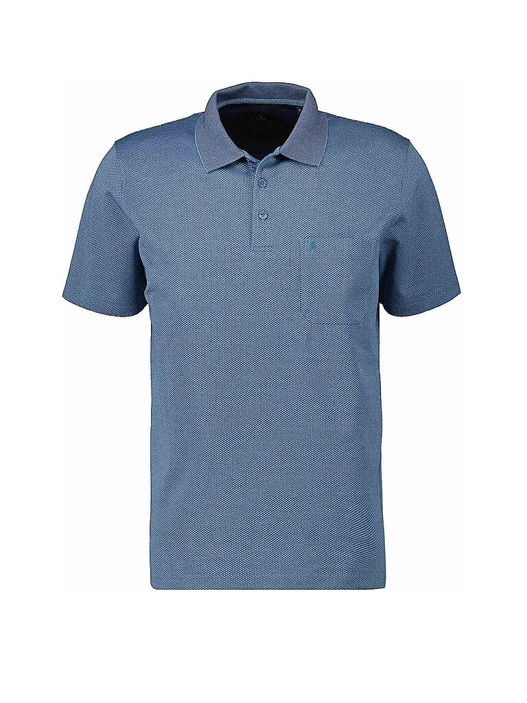 Ragman Poloshirt FISHNET azul XL