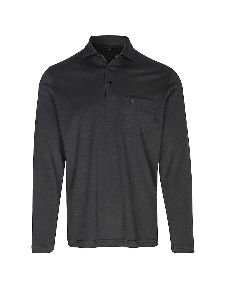 Ragman Poloshirt negro XXXL