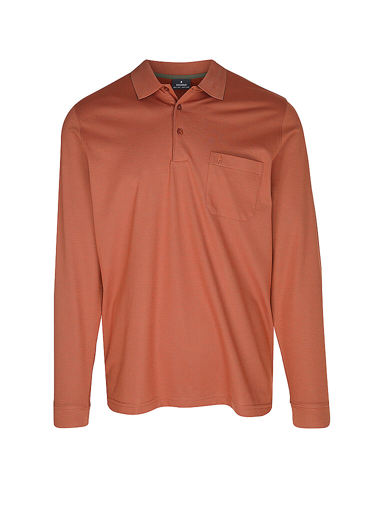 Ragman Polo naranja XXXL