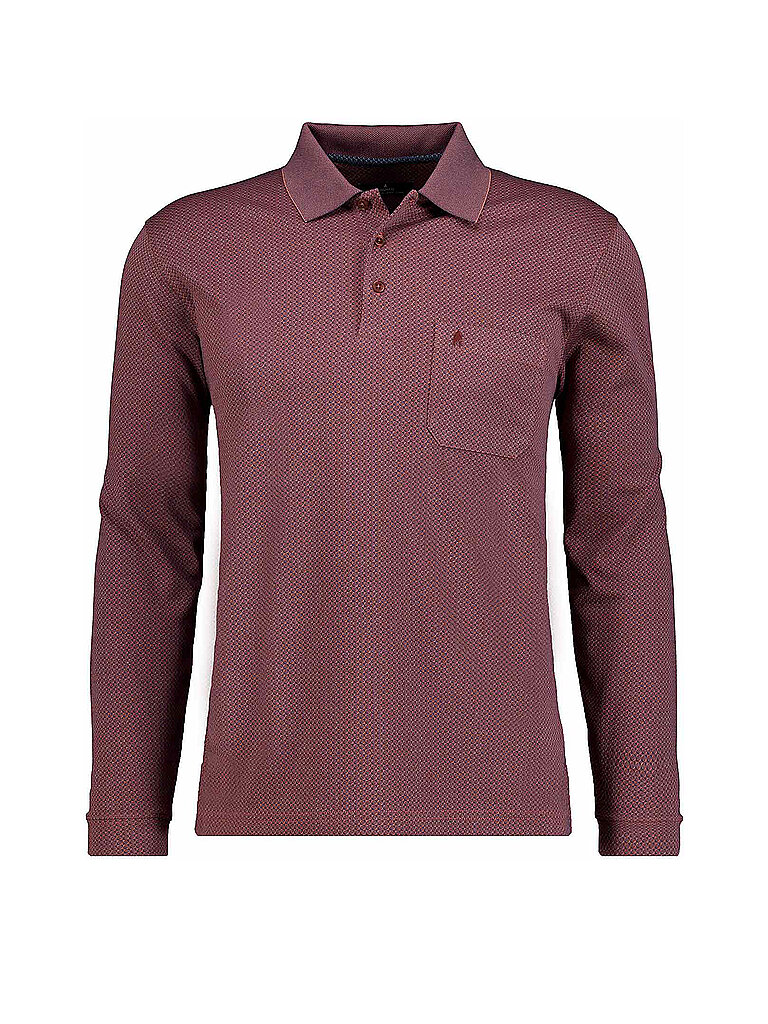 Ragman Polo rojo oscuro