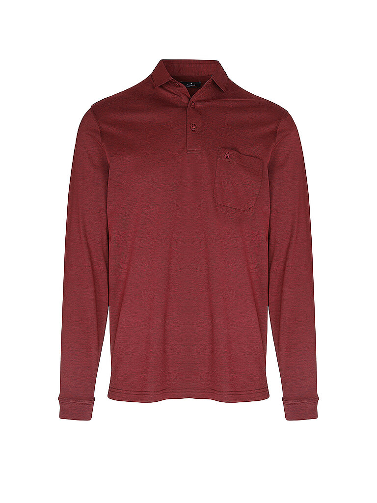 Ragman Polo rojo oscuro