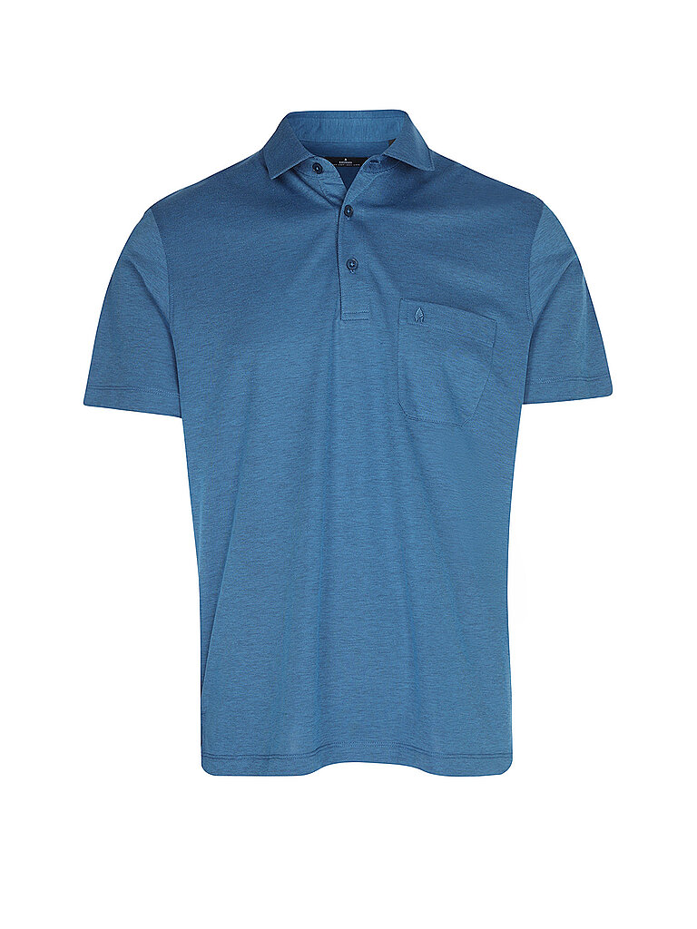 Ragman Poloshirt azul XXXL