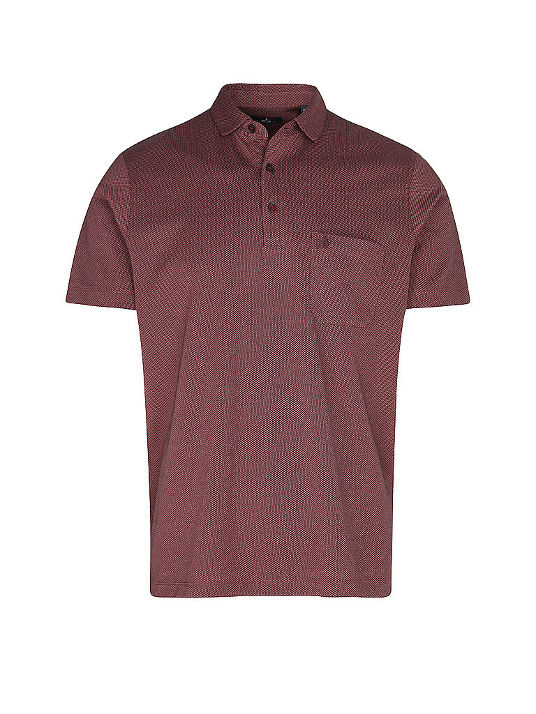Ragman Polo rojo oscuro M