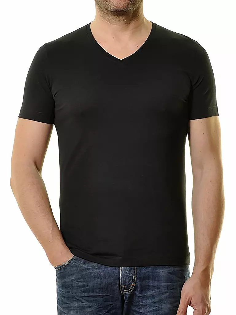 RAGMAN | Paquete de 2 camisetas | Negro