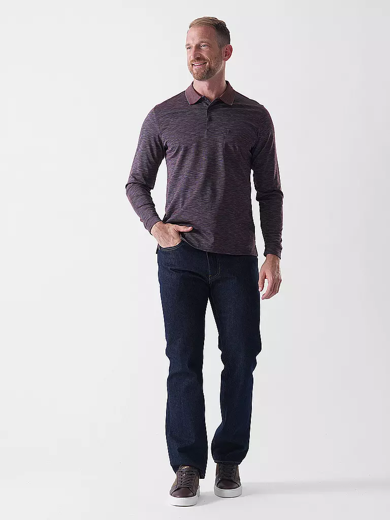 RAGMAN | Poloshirt | Rojo oscuro