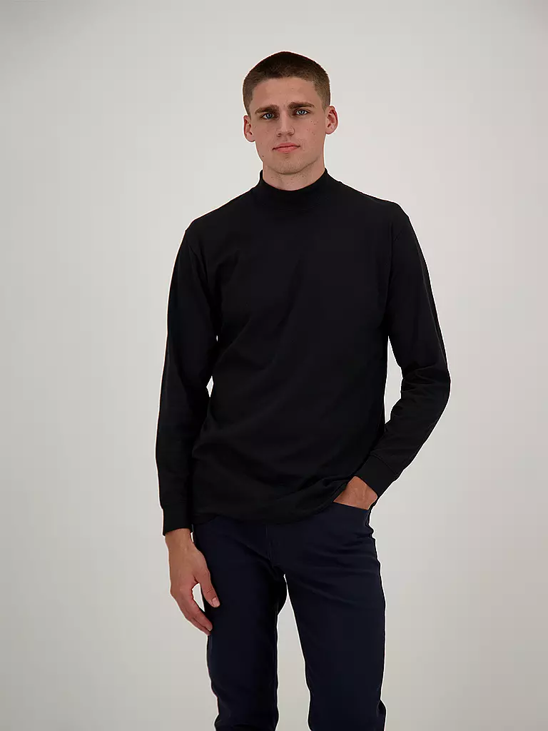 RAGMAN | Rollkragenshirt | Negro