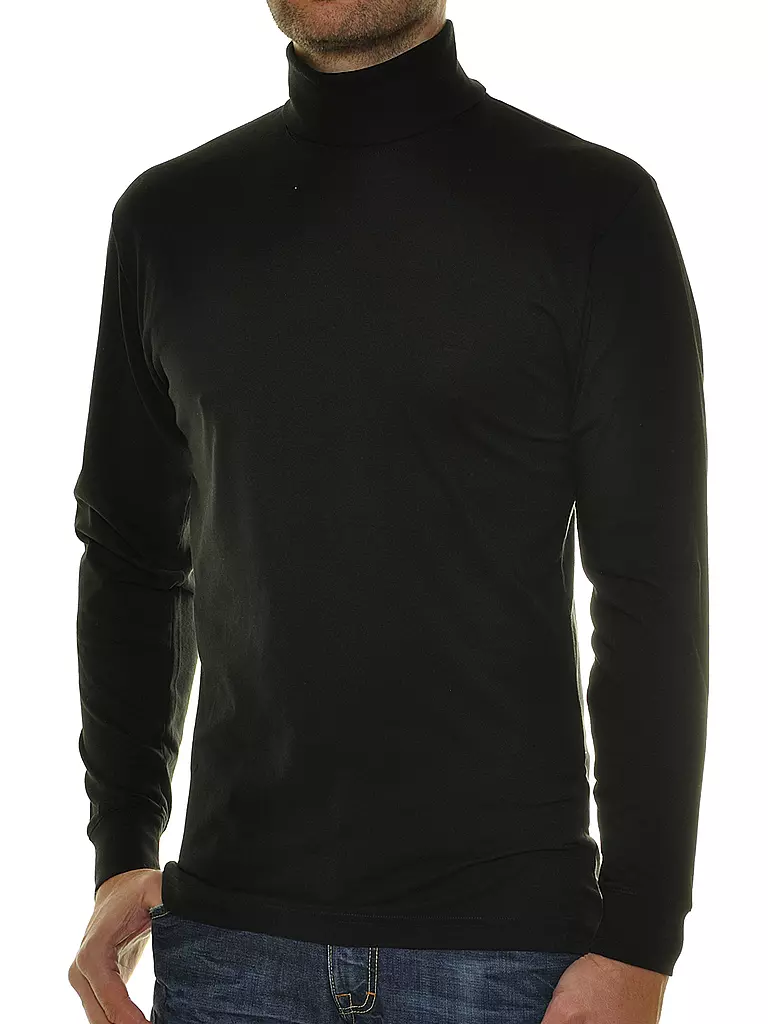 RAGMAN | Rollkragenshirt | Negro