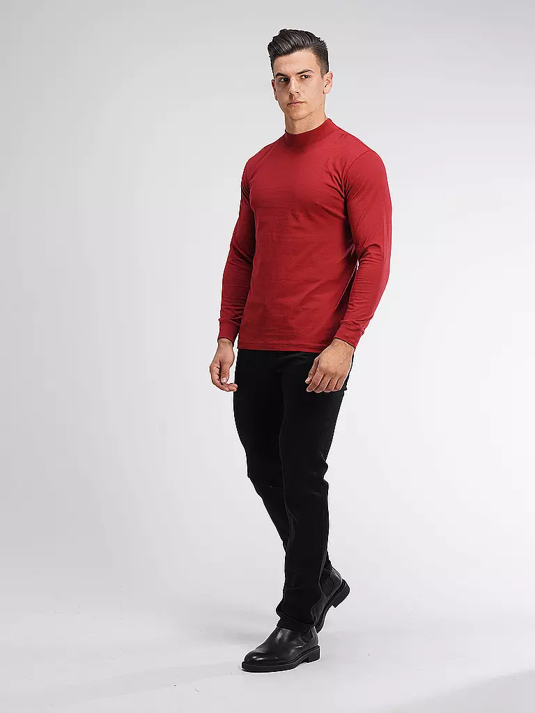 RAGMAN | Rollkragenshirt | Rojo