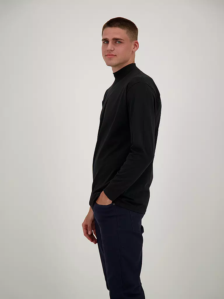RAGMAN | Rollkragenshirt | Negro