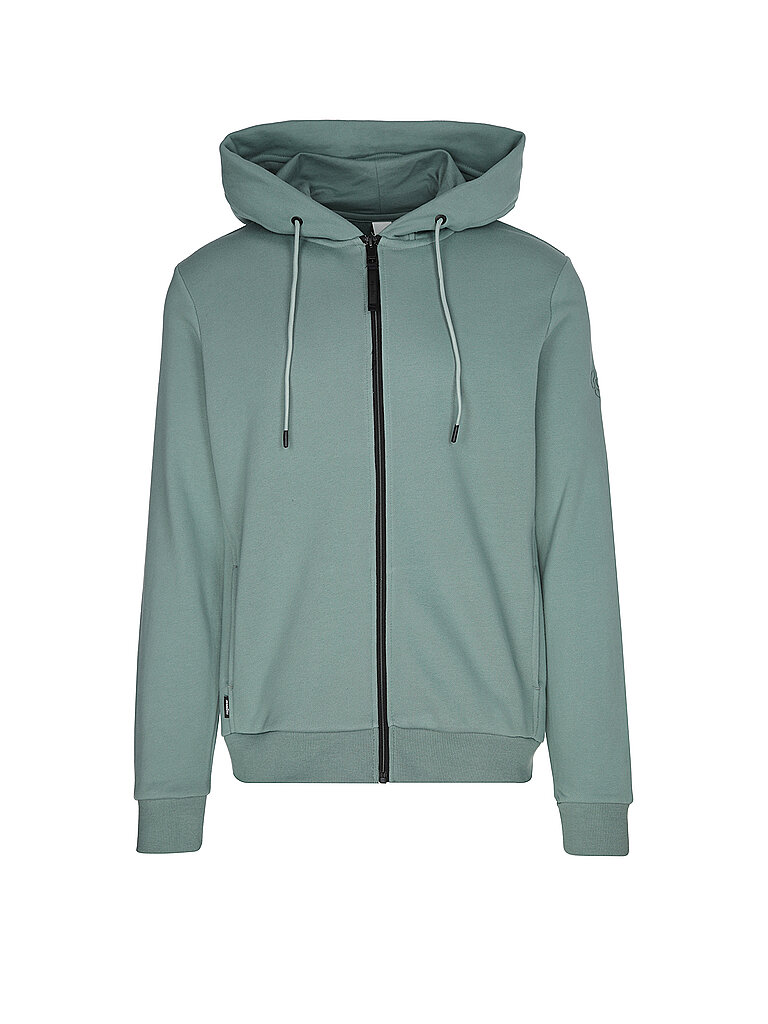 RAGWEAR Sudadera con cremallera verde