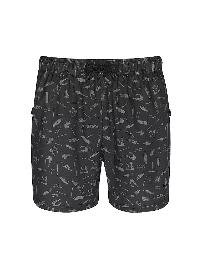 RAGWEAR | Badeshorts STANNIS PRINT | Azul oscuro