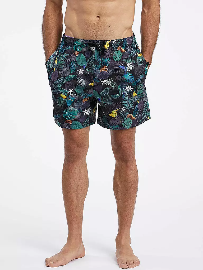 RAGWEAR | Badeshorts STANNIS PRINT | Negro