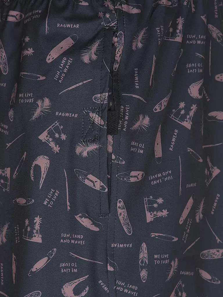 RAGWEAR | Badeshorts STANNIS PRINT | Azul oscuro