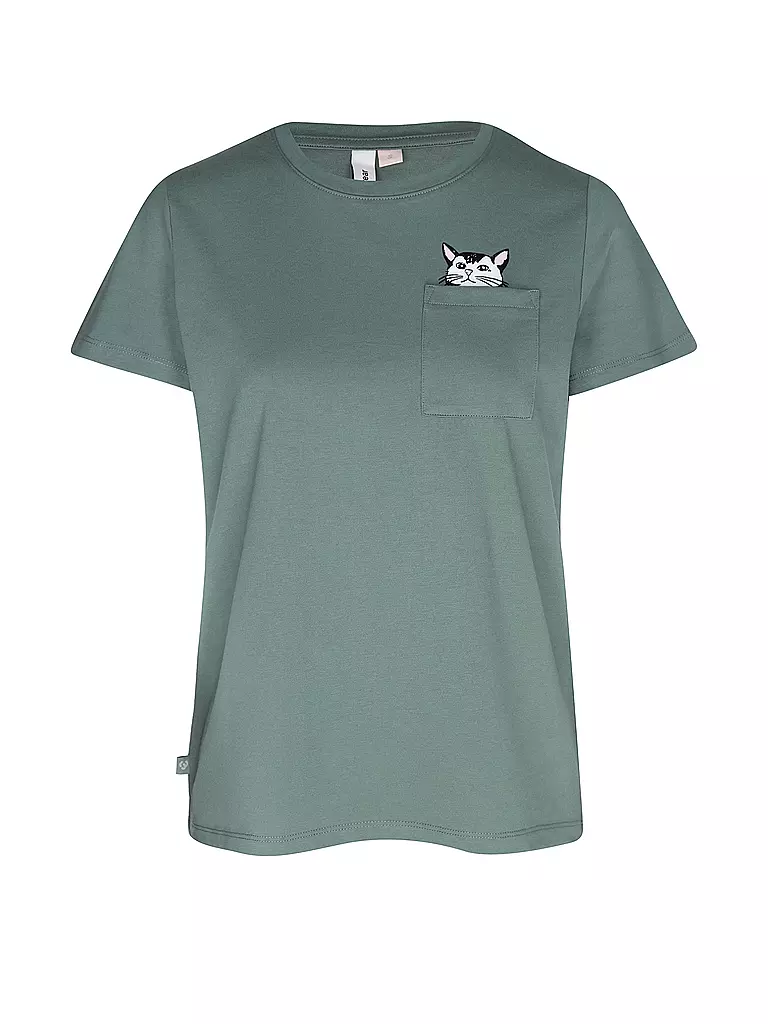 RAGWEAR | Camiseta ADORI B | Verde claro