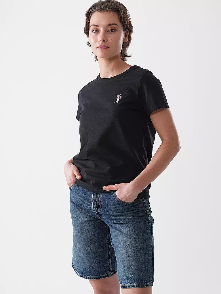 RAGWEAR | Camiseta ADORI C | Negro