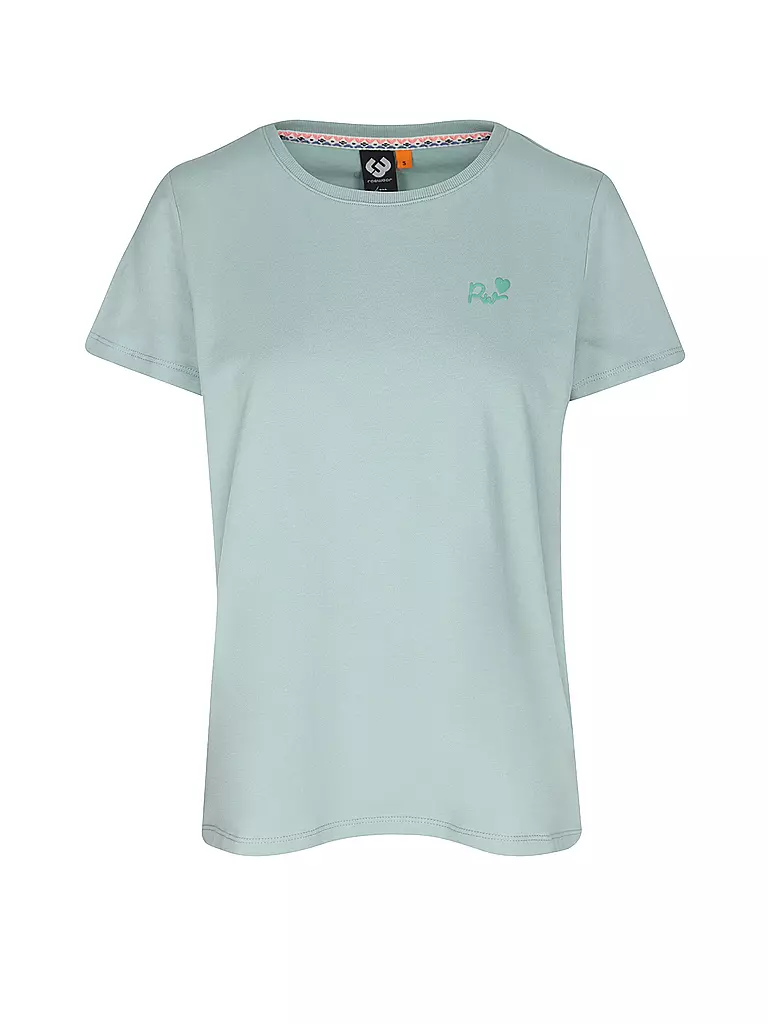 RAGWEAR | Camiseta ADORI LOVE | Verde claro