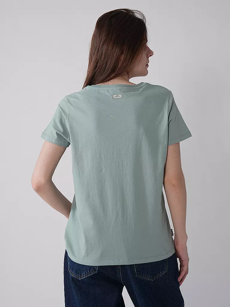 RAGWEAR | Camiseta ADORI LOVE | Verde claro