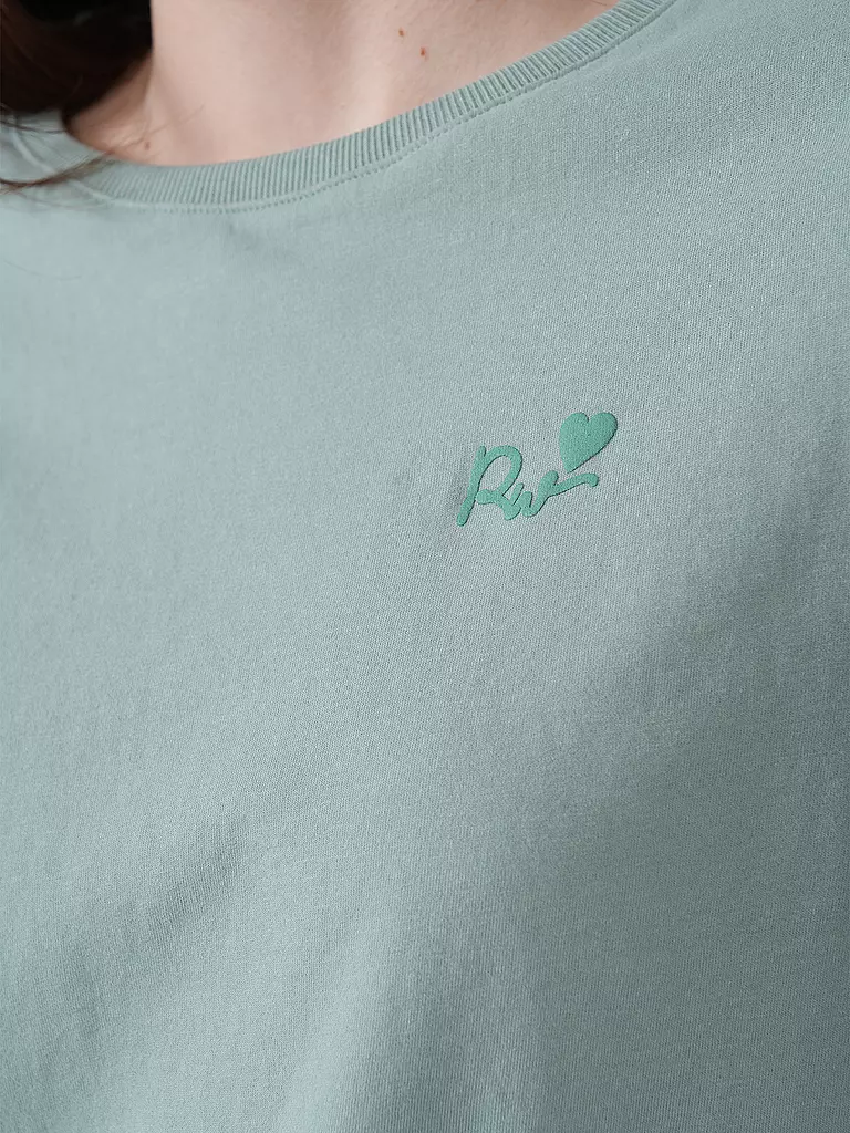 RAGWEAR | Camiseta ADORI LOVE | Verde claro