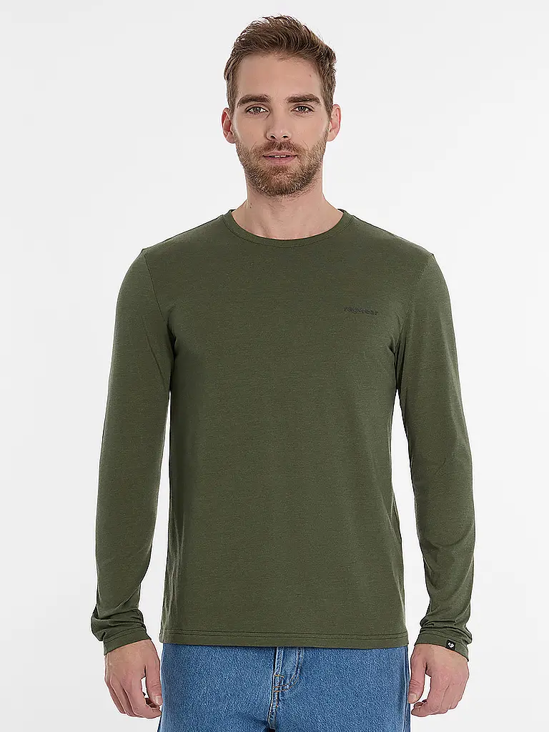 RAGWEAR | Camiseta de manga larga ZACHARI | Oliva