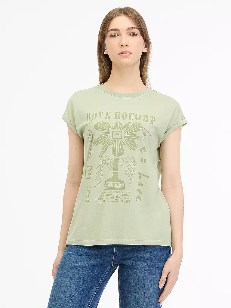 RAGWEAR | Camiseta DIONA PP | Verde claro