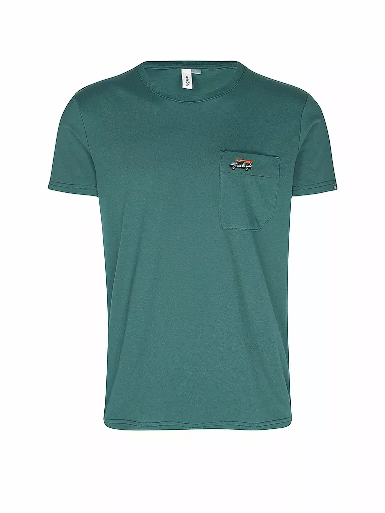RAGWEAR | Camiseta ENDREW B | Verde oscuro