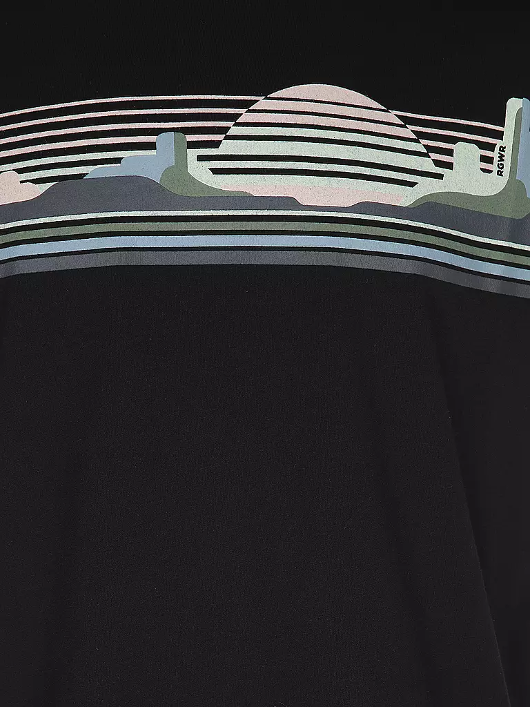 RAGWEAR | Camiseta HORIZ | Negro