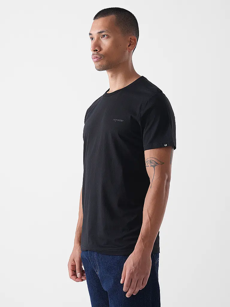 RAGWEAR | Camiseta NEDIE | Negro