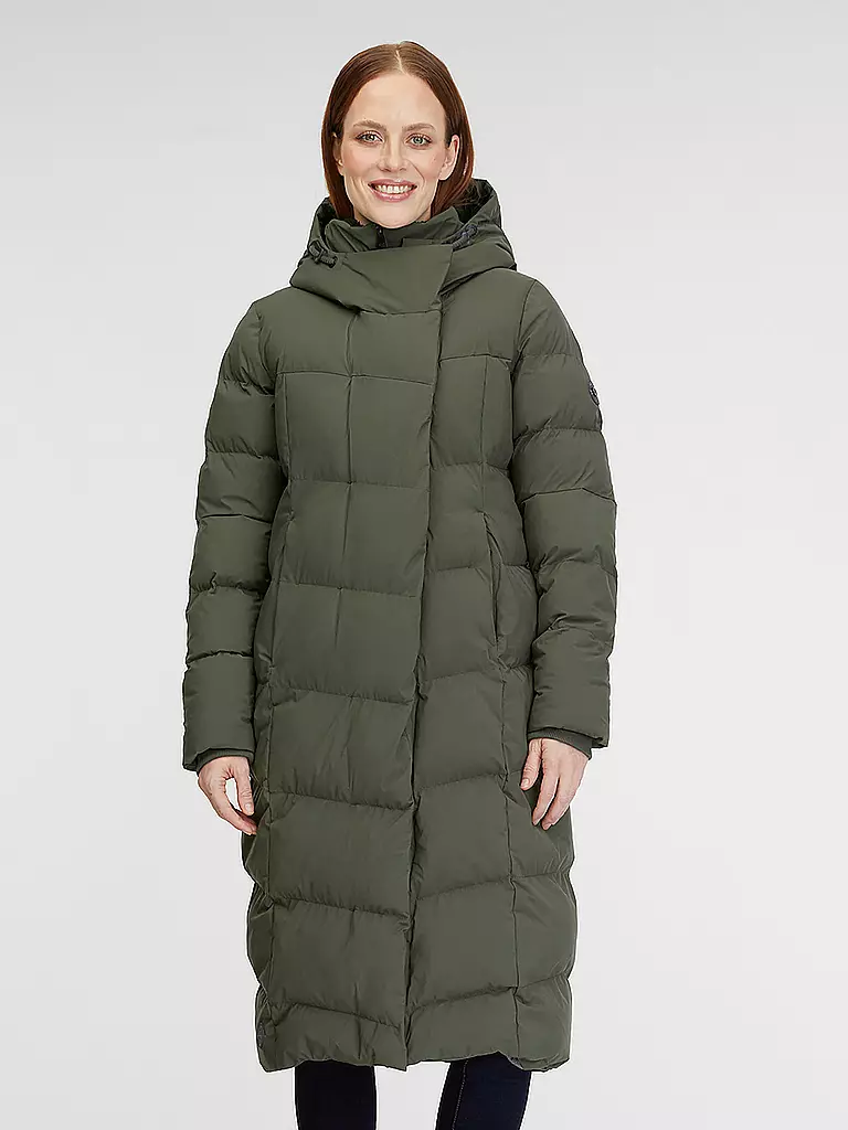 RAGWEAR | Chaqueta acolchada PAVLA LONG | Oliva